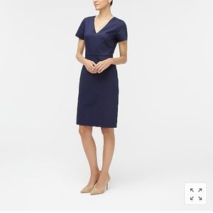 J crew work dress navy